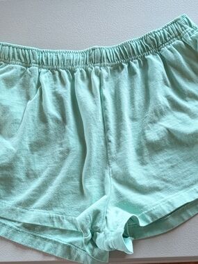 American Eagle Outfitters Mint Green Cotton Lounge Shorts.. Ladies...Worn Once